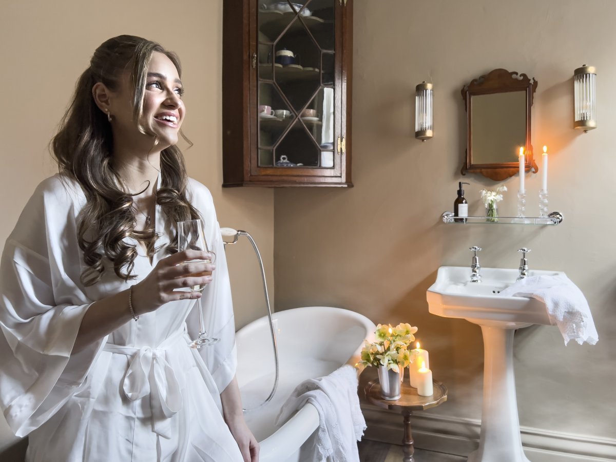 The Georgian Townhouse - a very happy bride to be